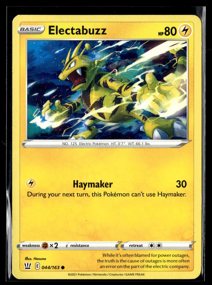 SWSH05: Battle Styles #044/163 Electabuzz