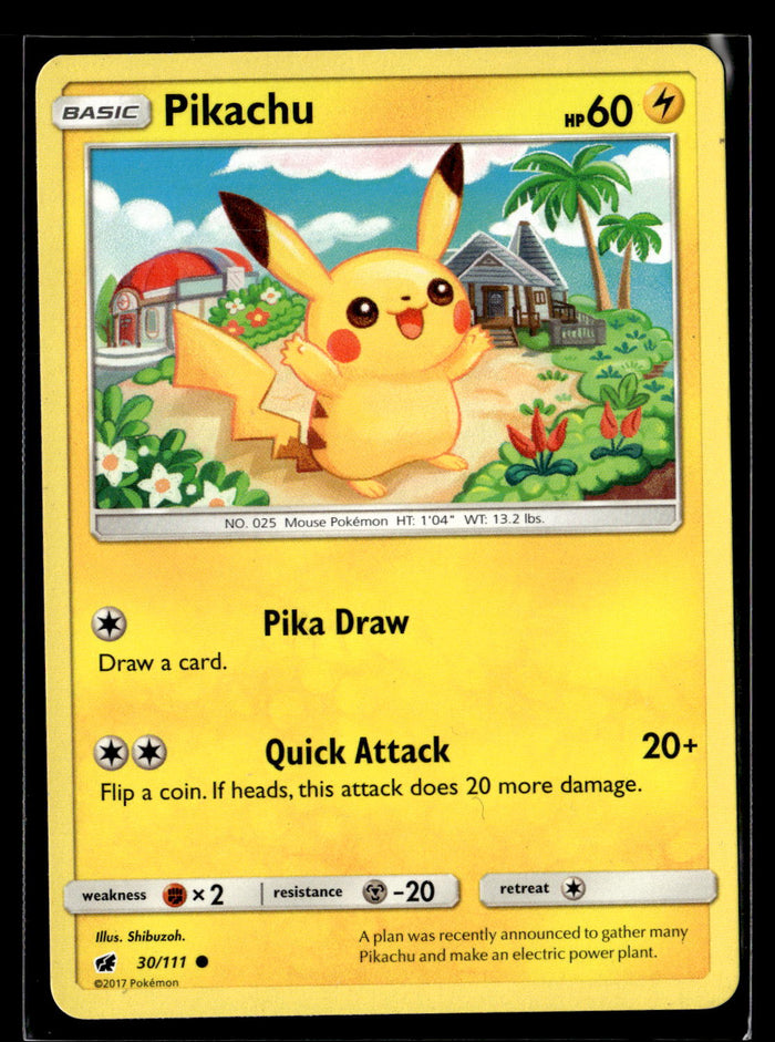 SM - Crimson Invasion #30/111 Pikachu