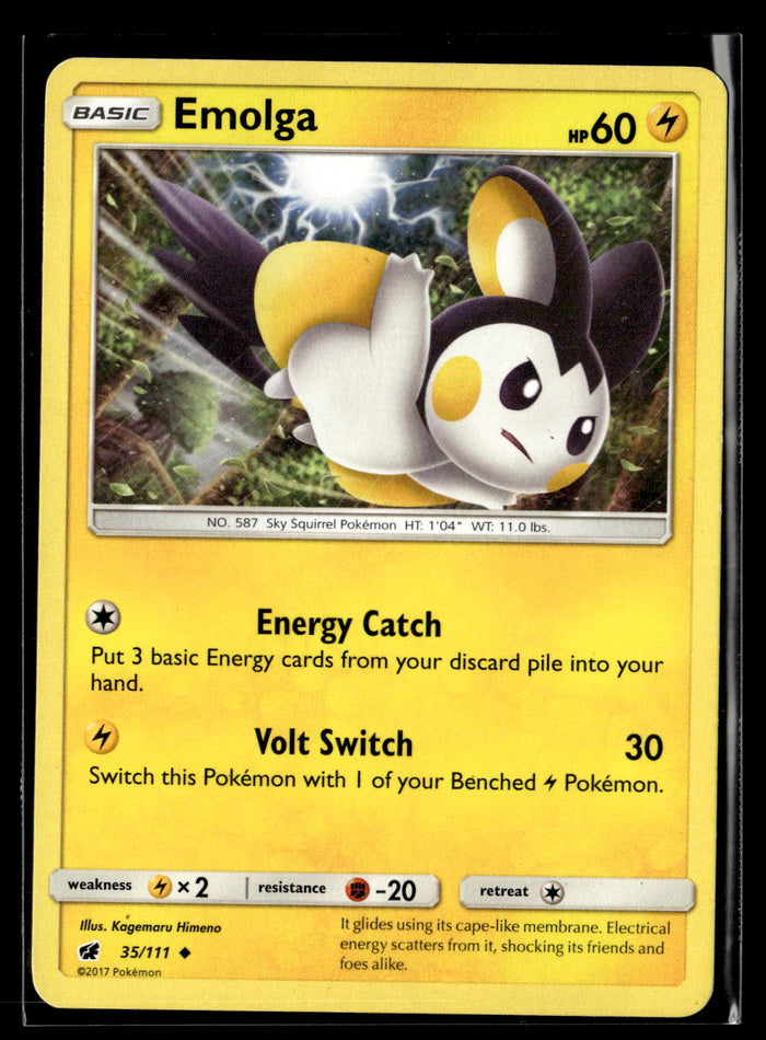 SM - Crimson Invasion #35/111 Emolga