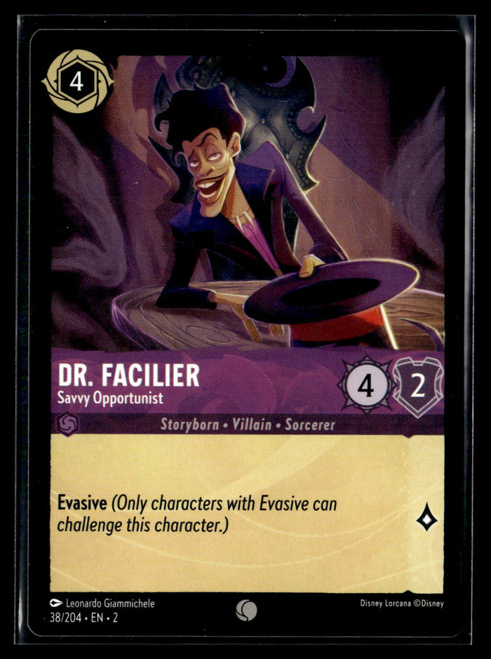 Rise of the Floodborn #38/204 Dr. Facilier