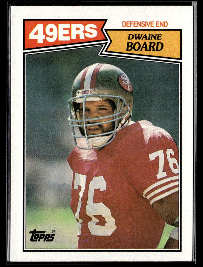 1987 Topps #120c Dwaine Board