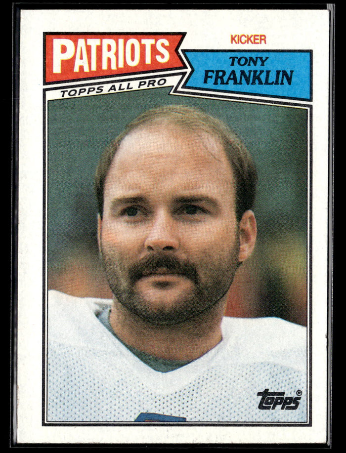 1987 Topps #104 Tony Franklin