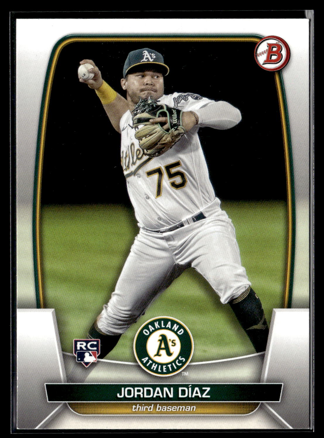 2023 Bowman #61 Jordan Diaz Rookie