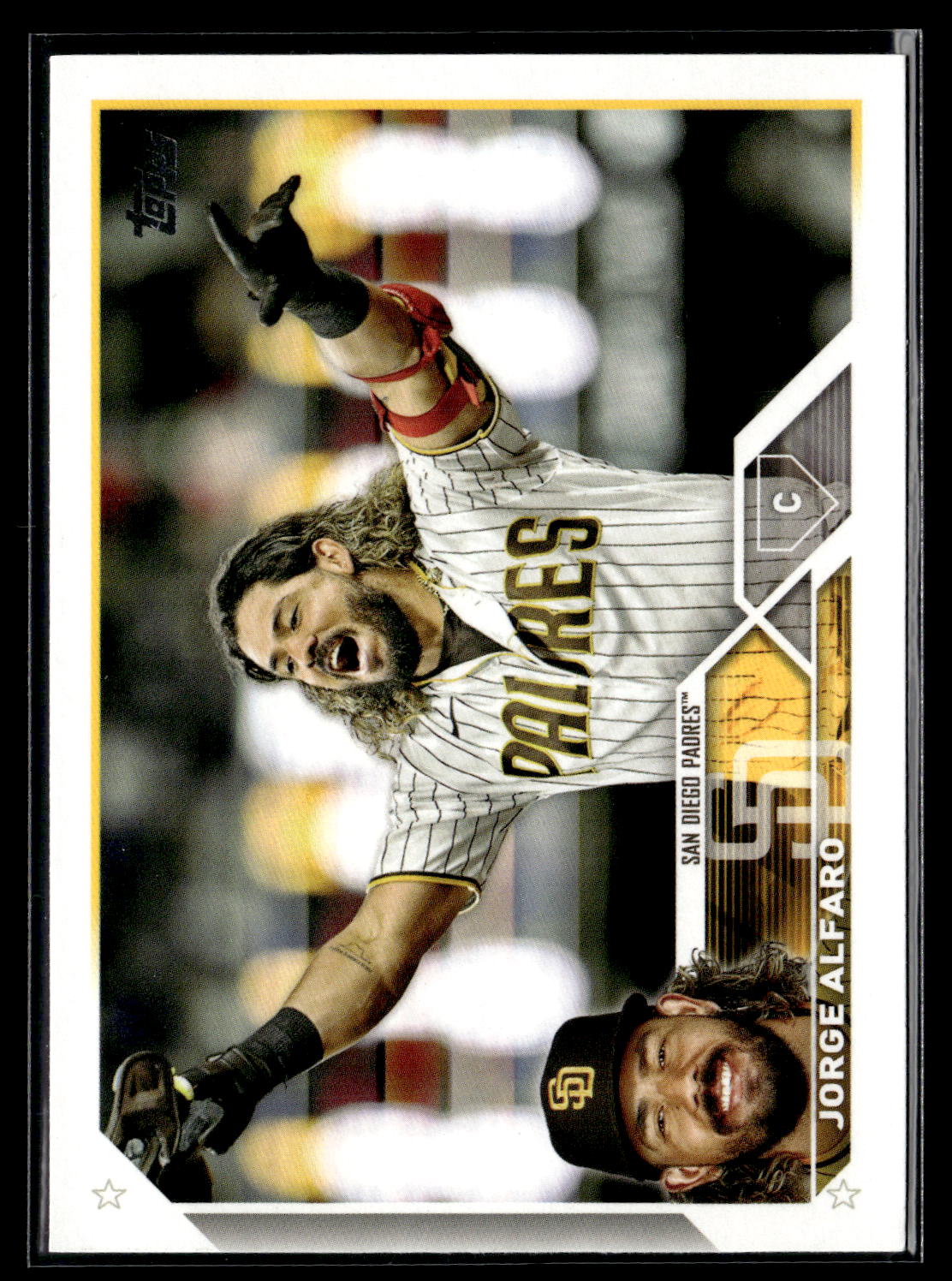 2023 Topps #46 Jorge Alfaro Advanced Stats