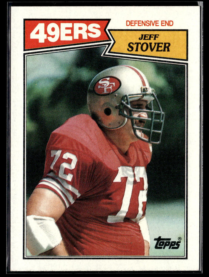 1987 Topps #119 Jeff Stover