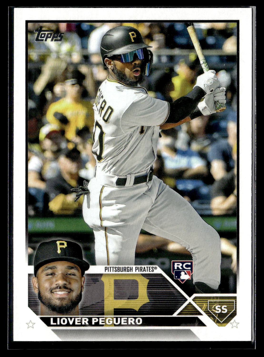 2023 Topps #238 Liover Peguero Rookie