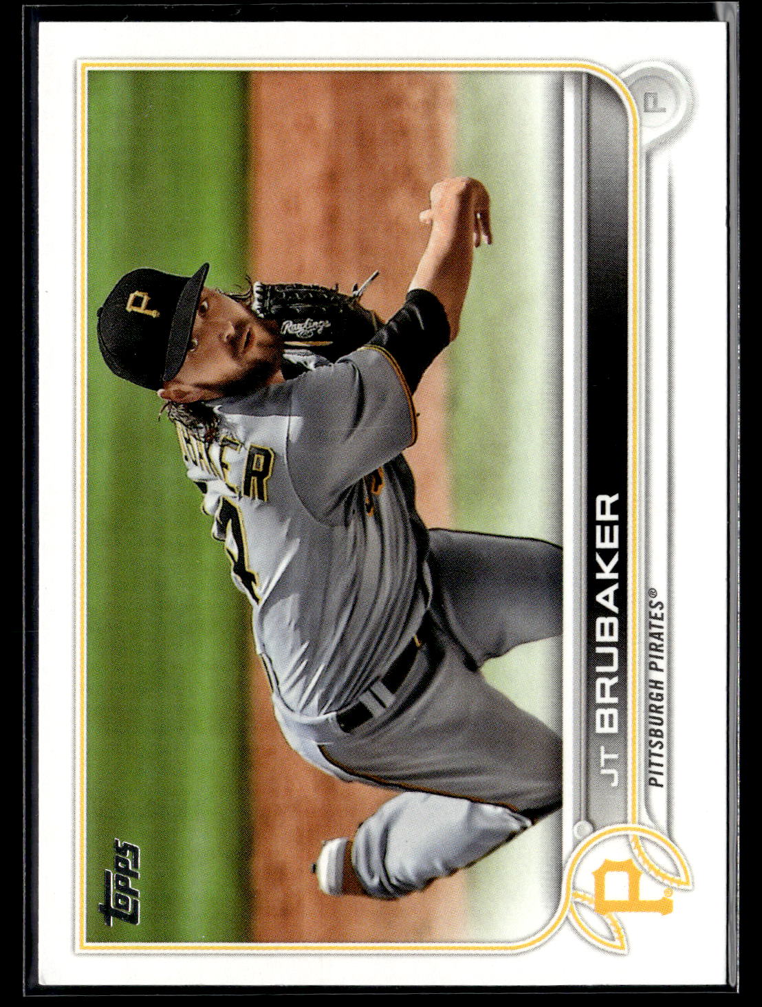 2022 Topps #556 JT Brubaker 582 Montgomery