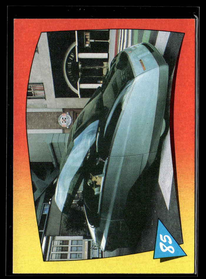 1989 Topps Back to the Future Part II #85 Twin turbo-charged prototype