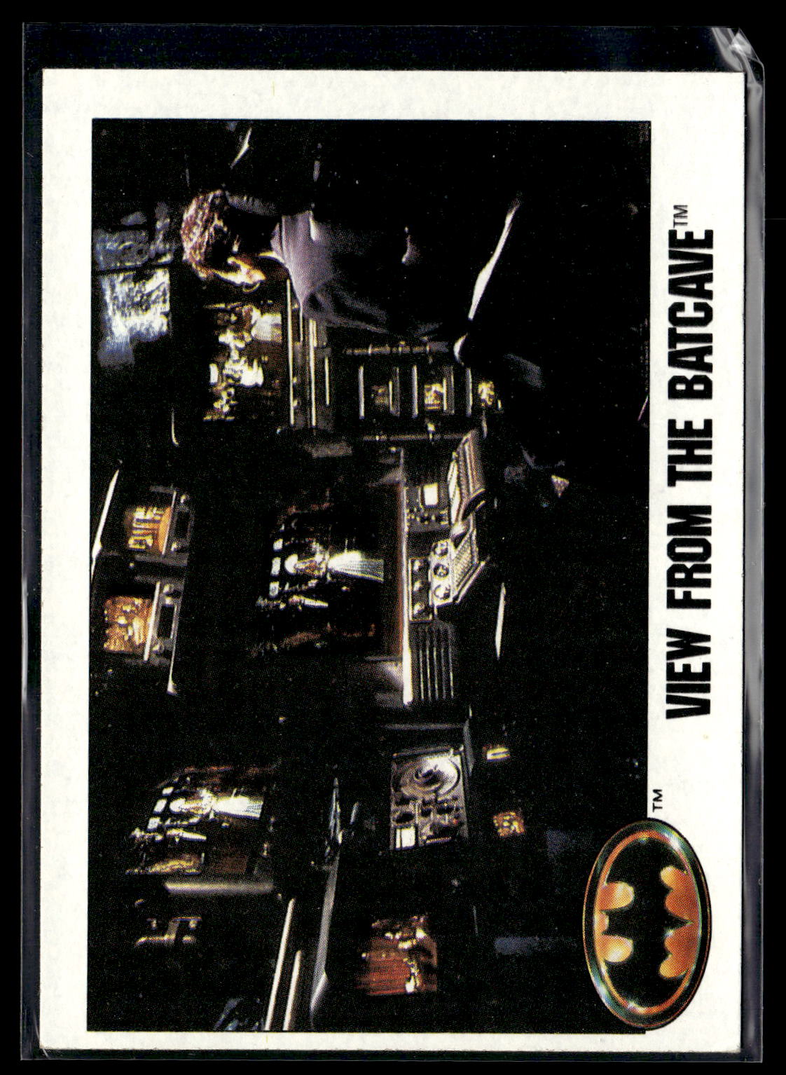 1989 Topps Batman #25 View from the Batcave