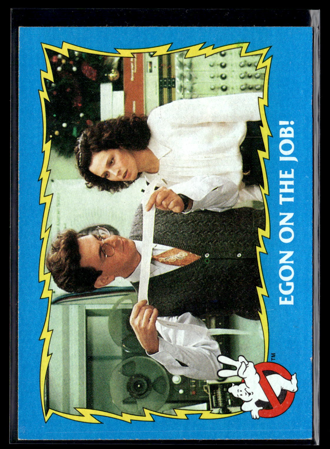 1989 Topps Ghostbusters II #12 Egon on the Job!