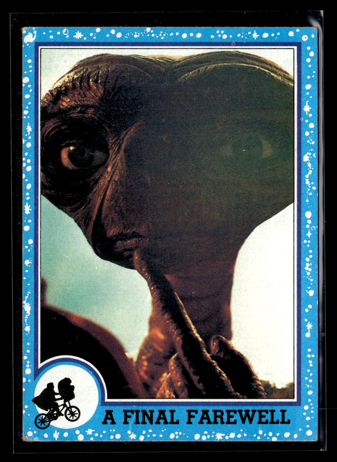 1982 Topps E.T. The Extraterrestrial #76 A Final Farewell