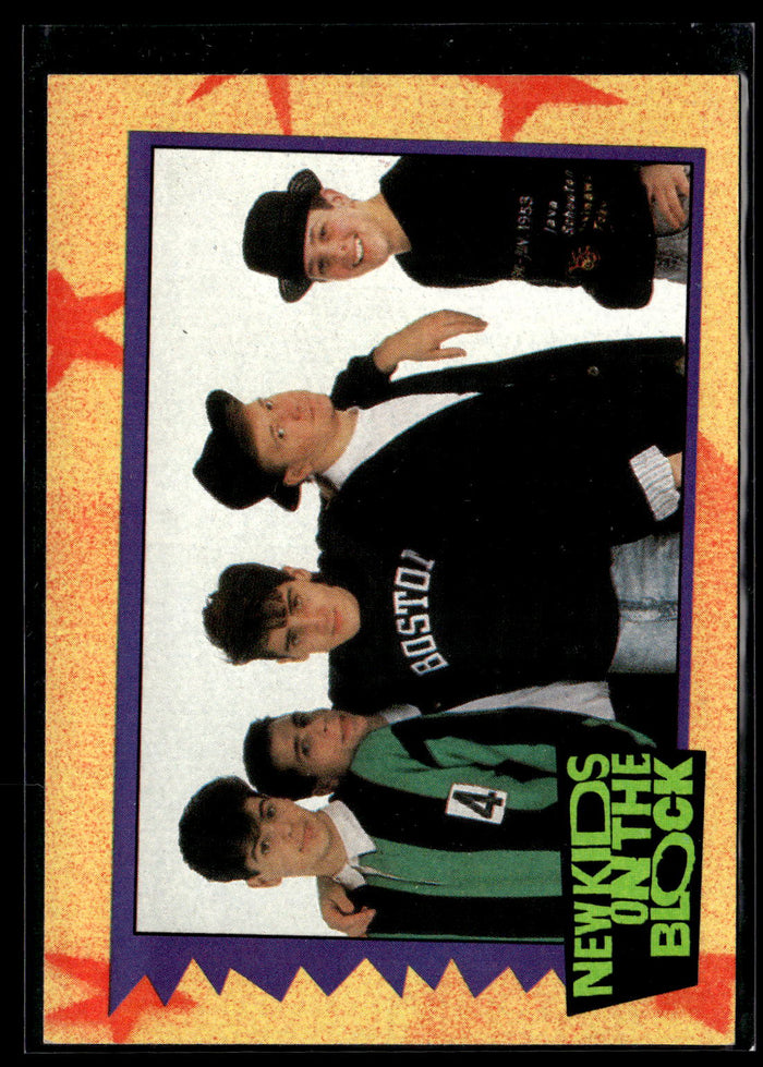 1989 Topps New Kids on the Block #1a New Kids Mania!!!