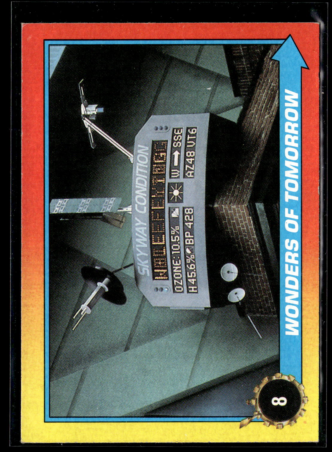 1989 Topps Back to the Future Part II #8 Wonders of Tomorrow