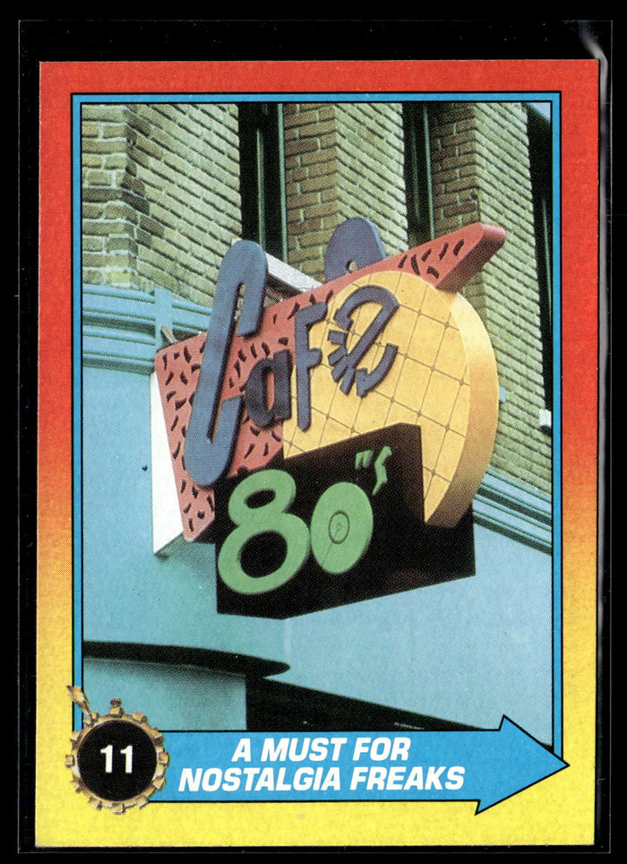 1989 Topps Back to the Future Part II #11 A Must for Nostalgia Freaks