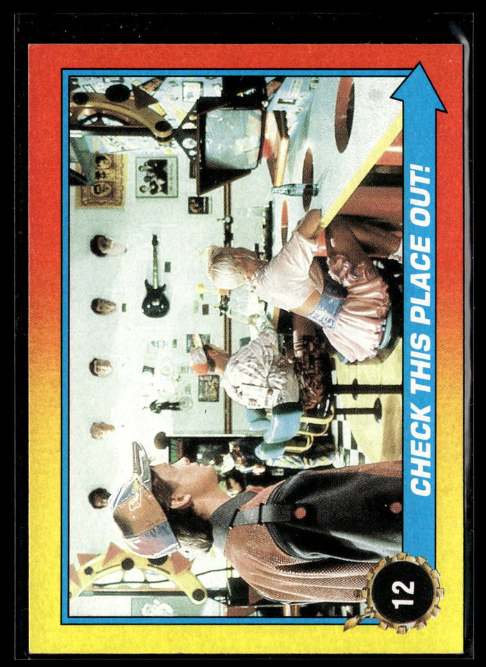 1989 Topps Back to the Future Part II #12 Check This Place Out!