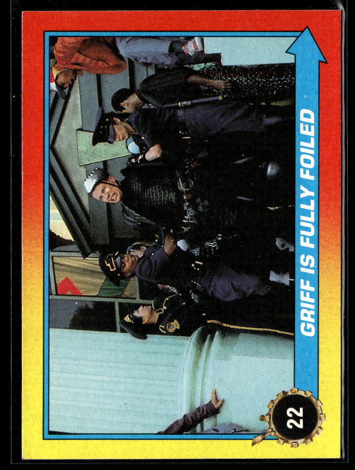 1989 Topps Back to the Future Part II #22 Griff Is Fully Foiled