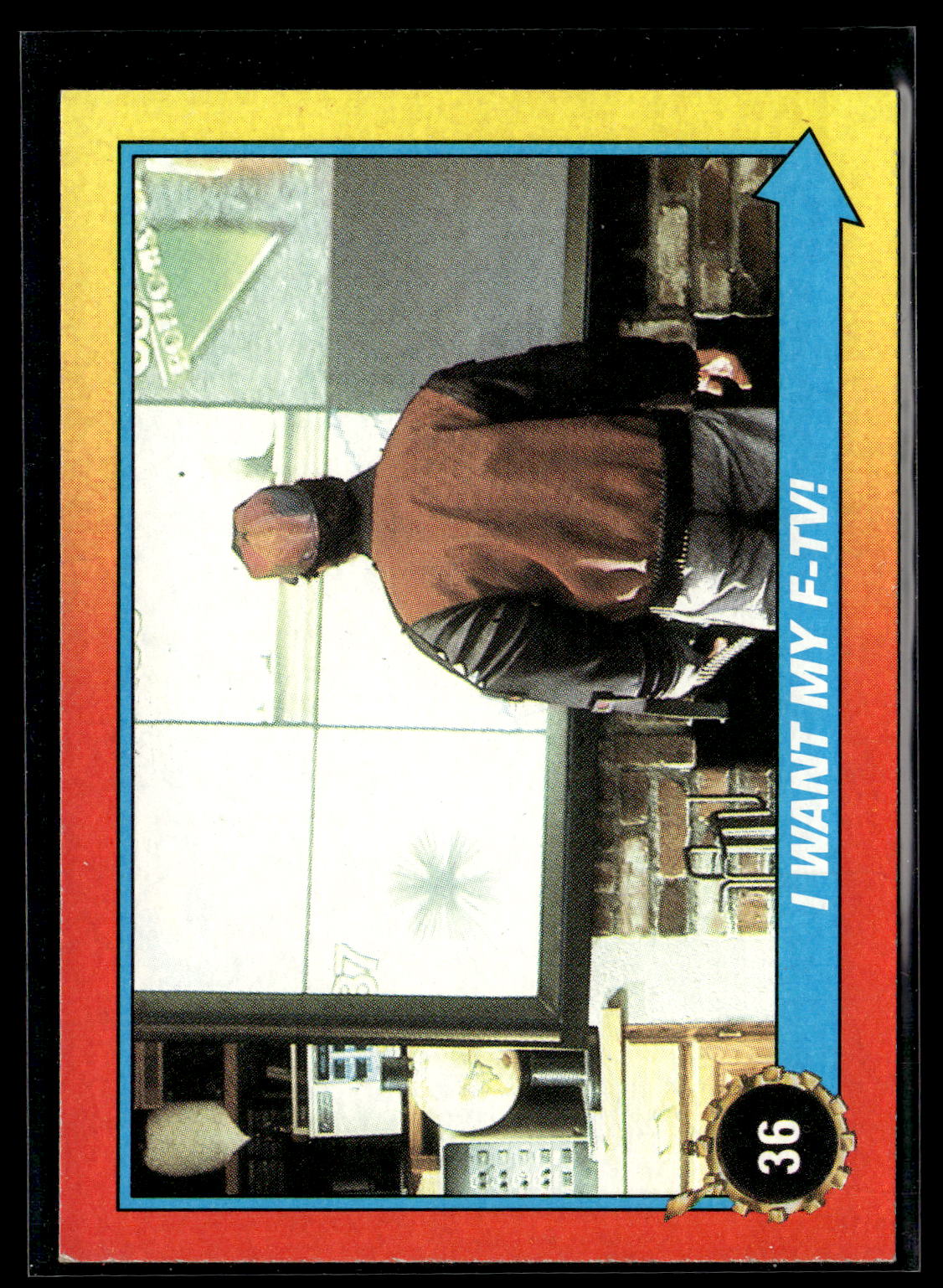 1989 Topps Back to the Future Part II #36 I Want My F-