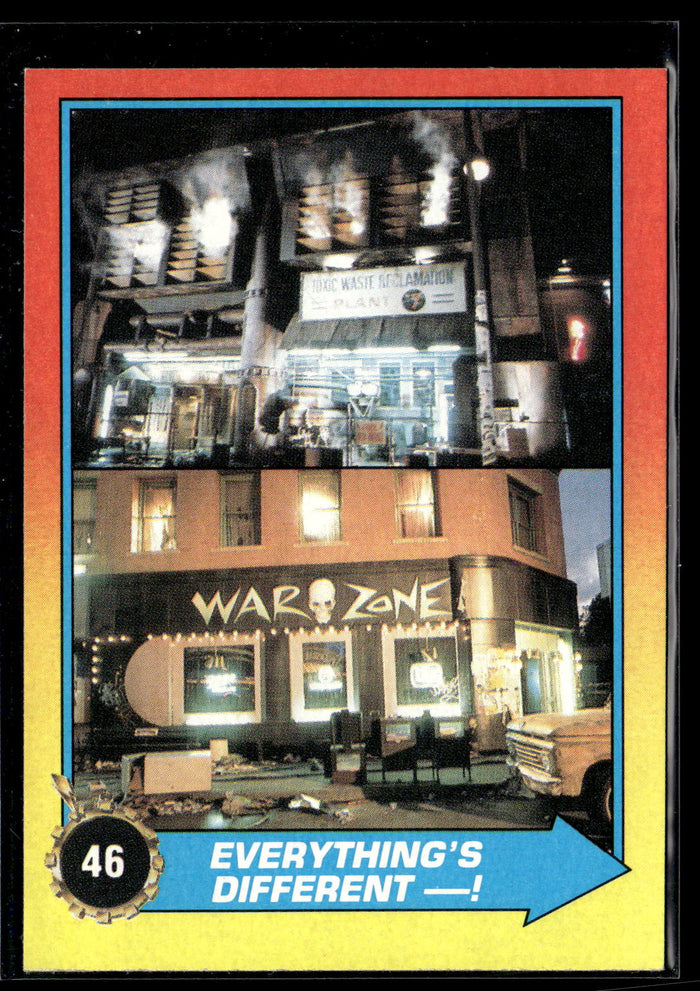 1989 Topps Back to the Future Part II #46 Everything's Different --!