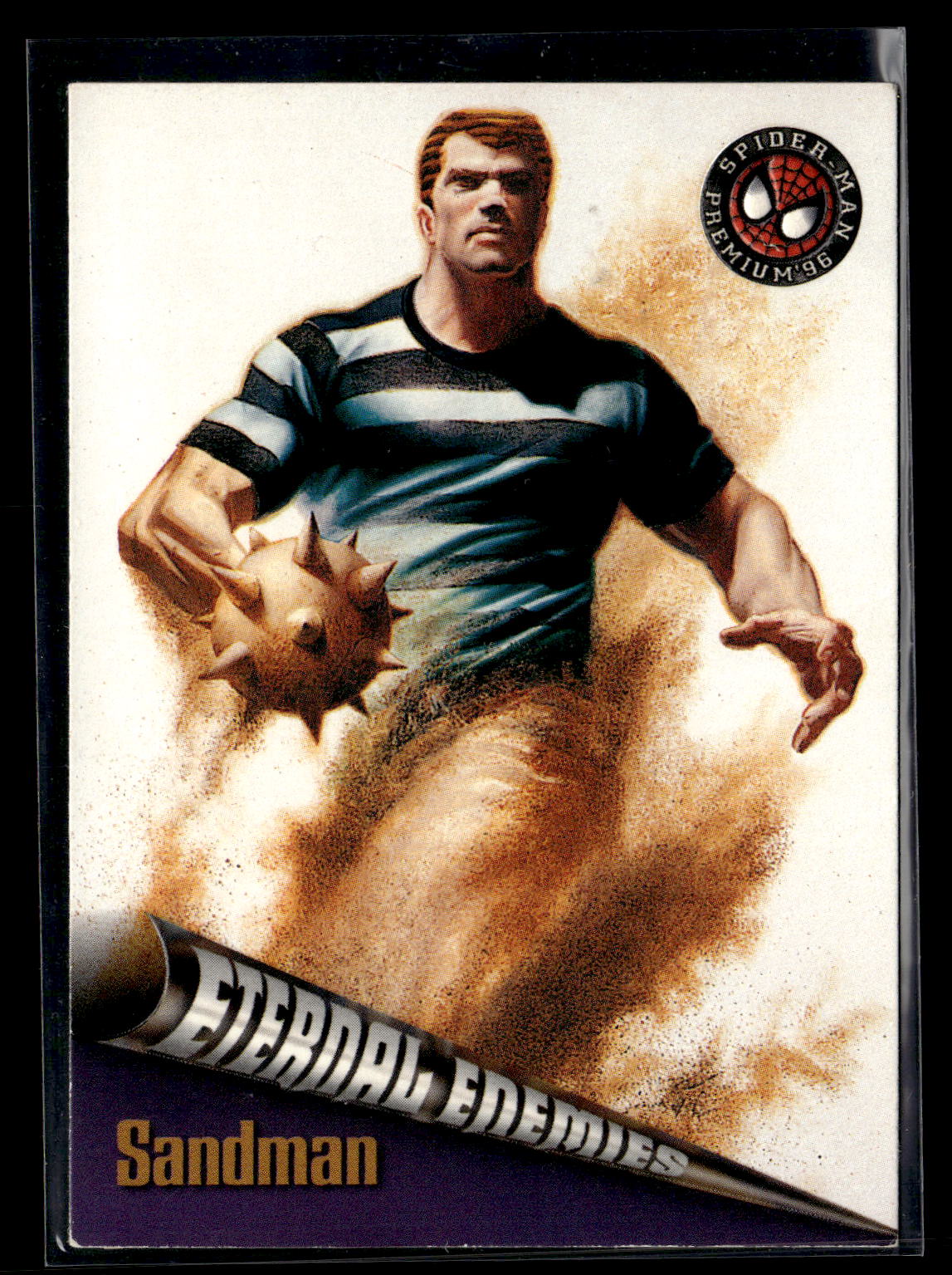 1996 SkyBox Premium Spider-Man #67 Sandman