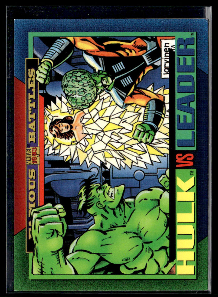 1993 SkyBox Marvel Universe #158 Hulk / Leader
