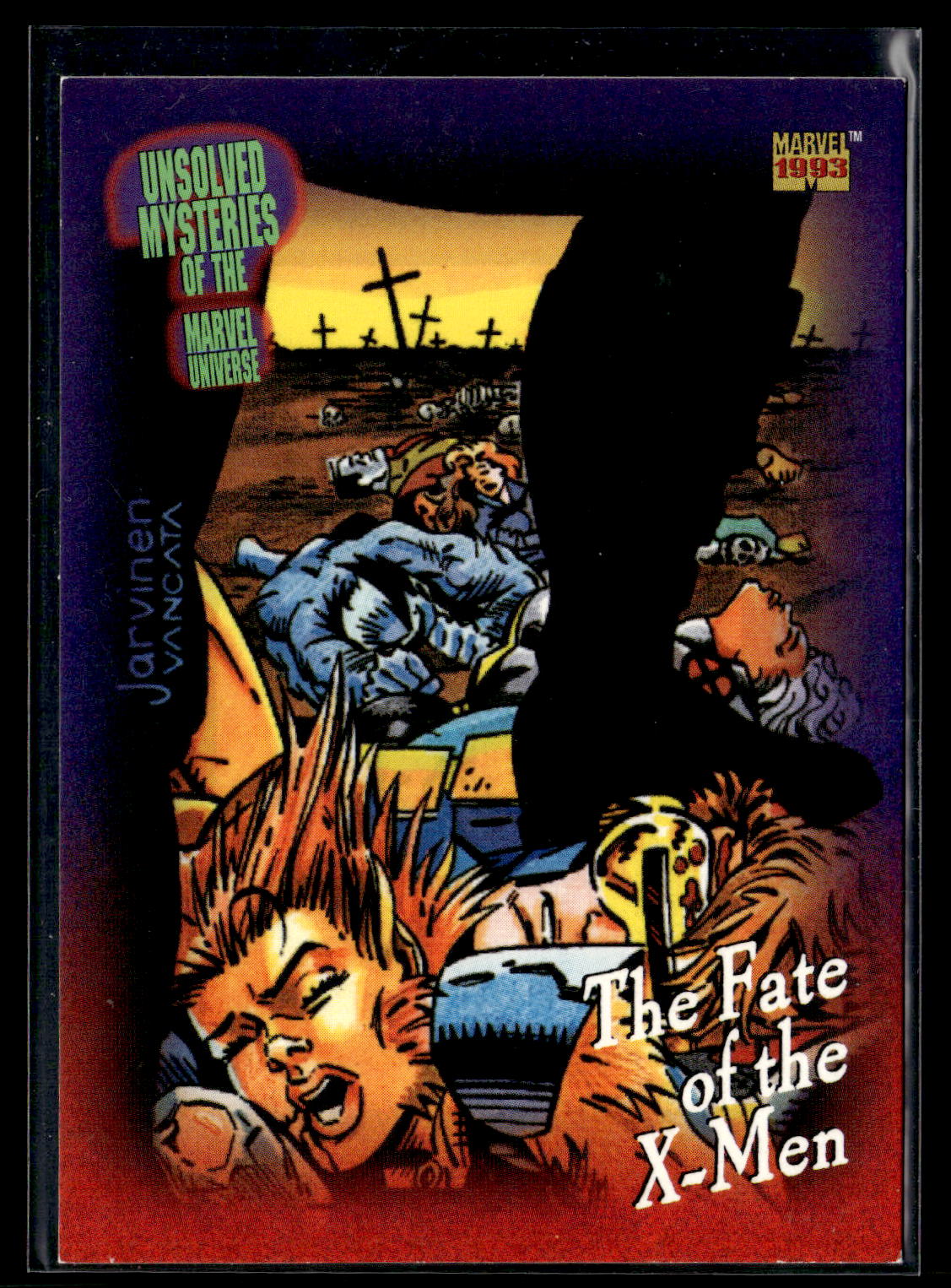 1993 SkyBox Marvel Universe #140 The Fate of the X-Men