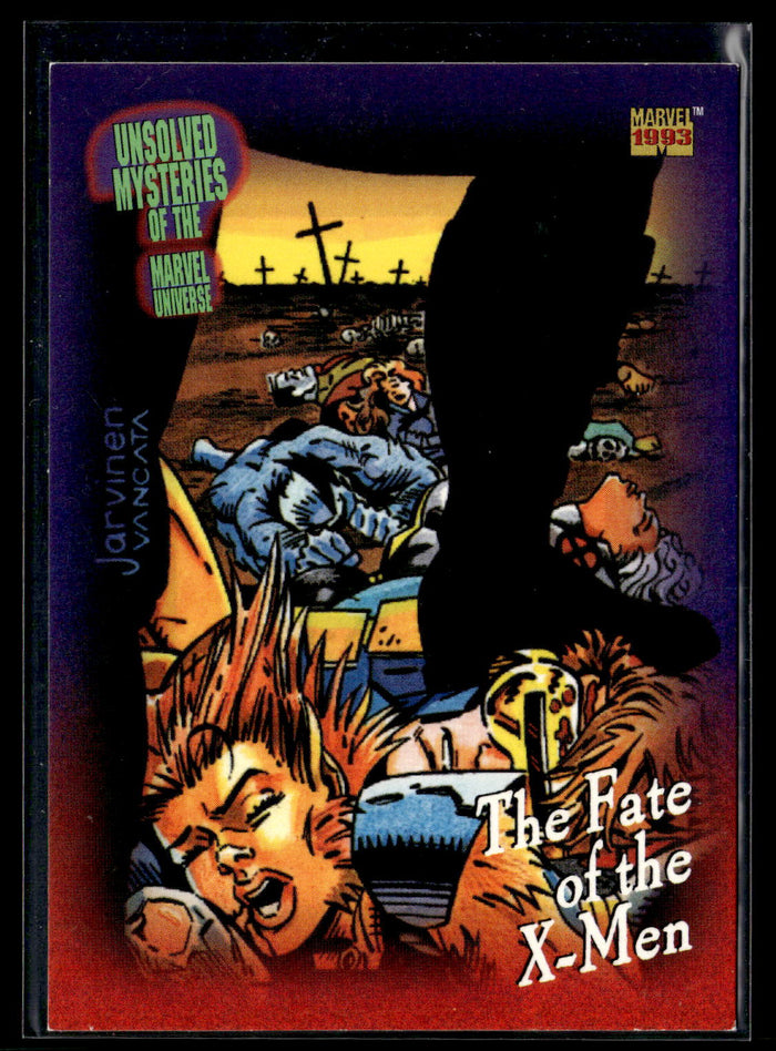 1993 SkyBox Marvel Universe #140 The Fate of the X-Men