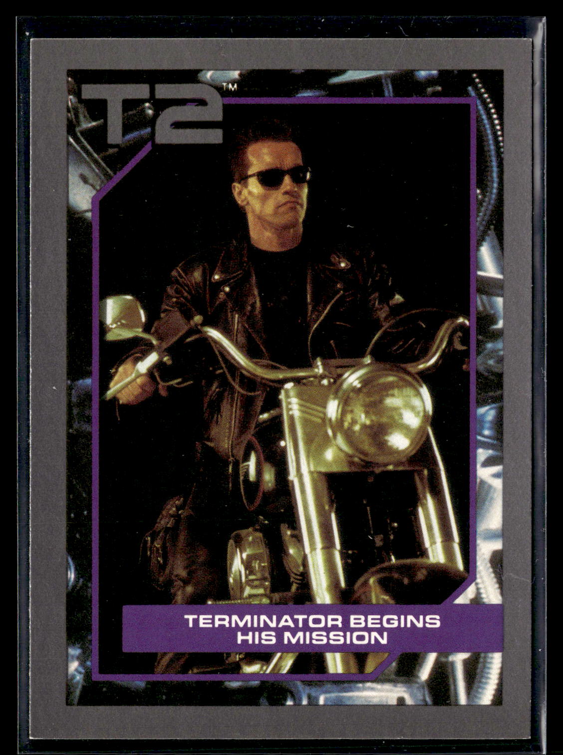 1991 Impel Terminator 2: Judgment Day #9 Terminator Begins His Mission