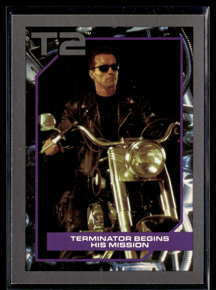 1991 Impel Terminator 2: Judgment Day #9 Terminator Begins His Mission