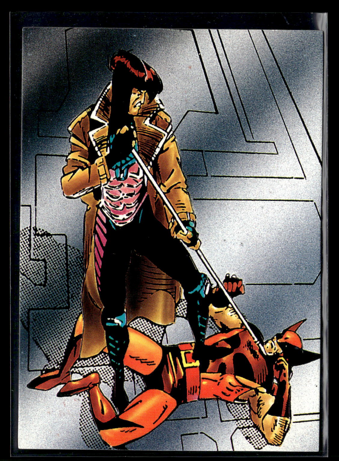 1992 Comic Images Wolverine From Then 'Til Now II #60 Gambit