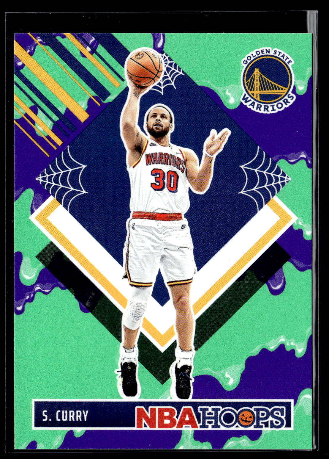 2024-25 Hoops Haunted Hoops #283 Stephen Curry Slime