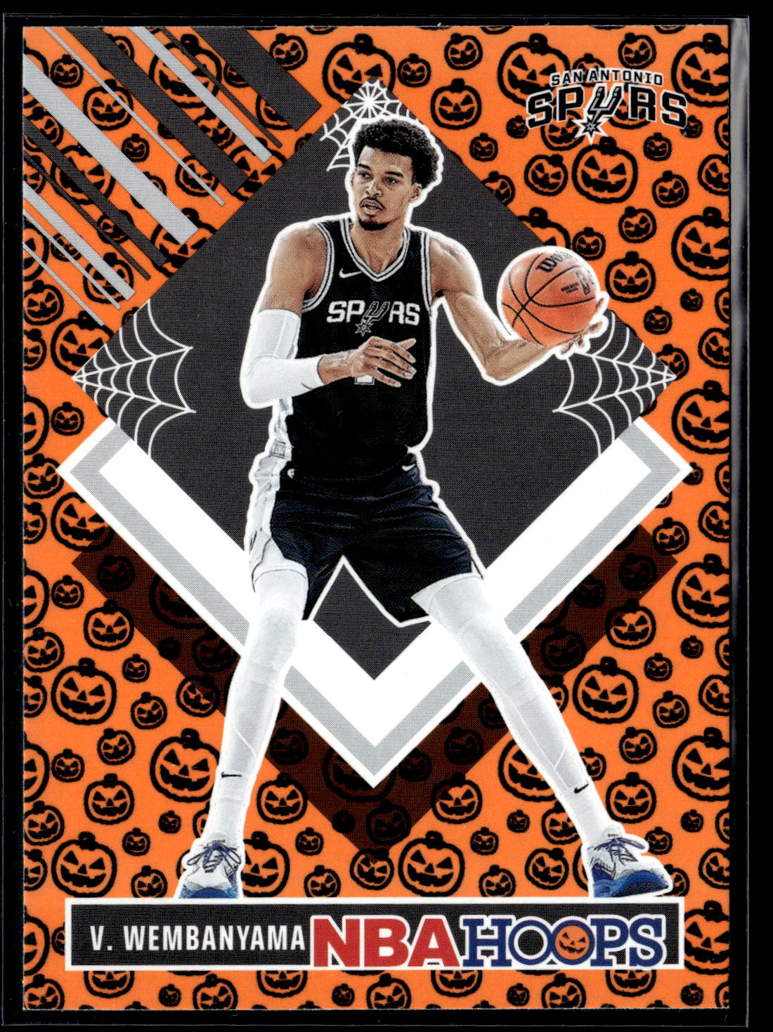2024-25 Hoops Haunted Hoops #285 Victor Wembanyama Orange
