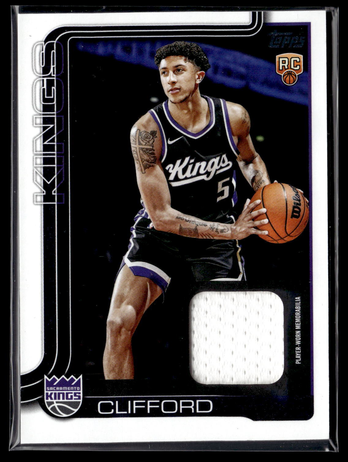 2025-26 Topps #FRO-NC Nique Clifford Flagship Real One Relics
