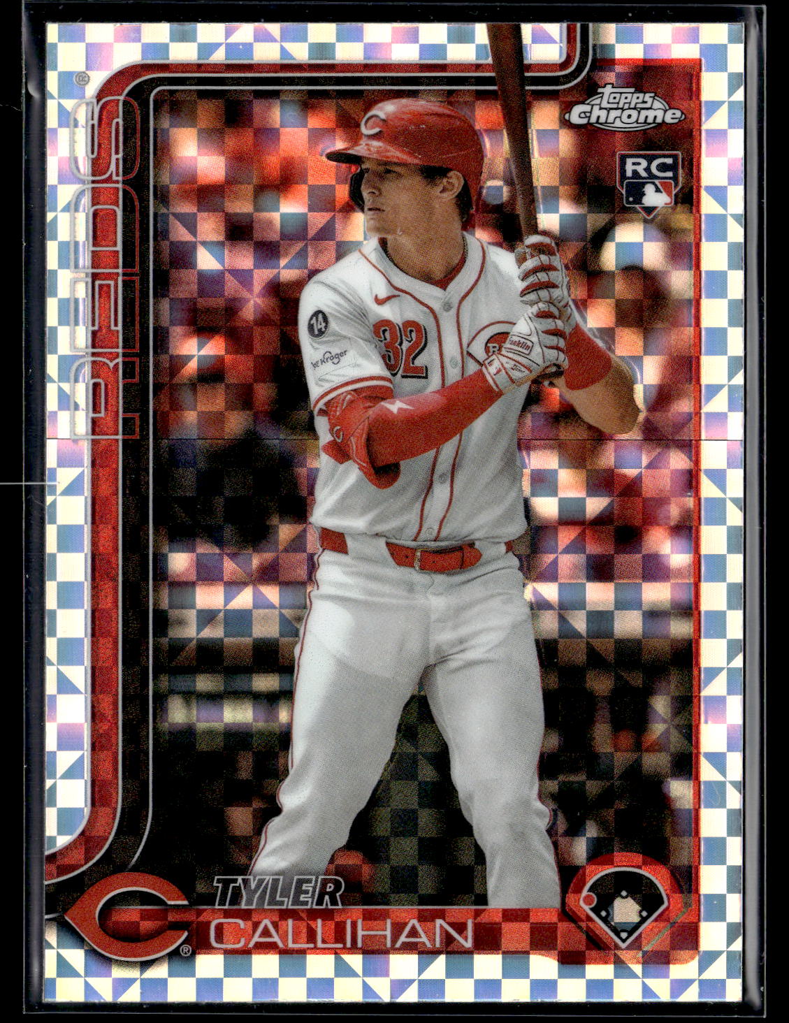 2025 Topps Chrome Update #USC156 Tyler Callihan X-Fractors Rookie