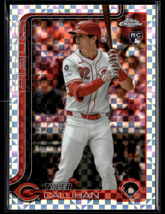 2025 Topps Chrome Update #USC156 Tyler Callihan X-Fractors Rookie