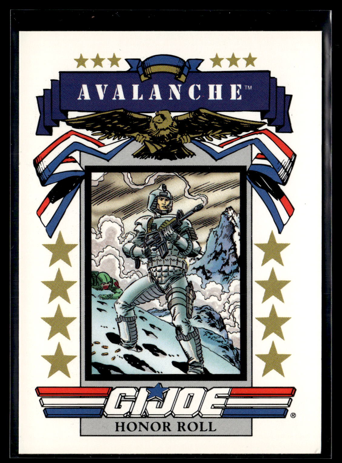 1991 Impel G.I. Joe #189 Avalanche