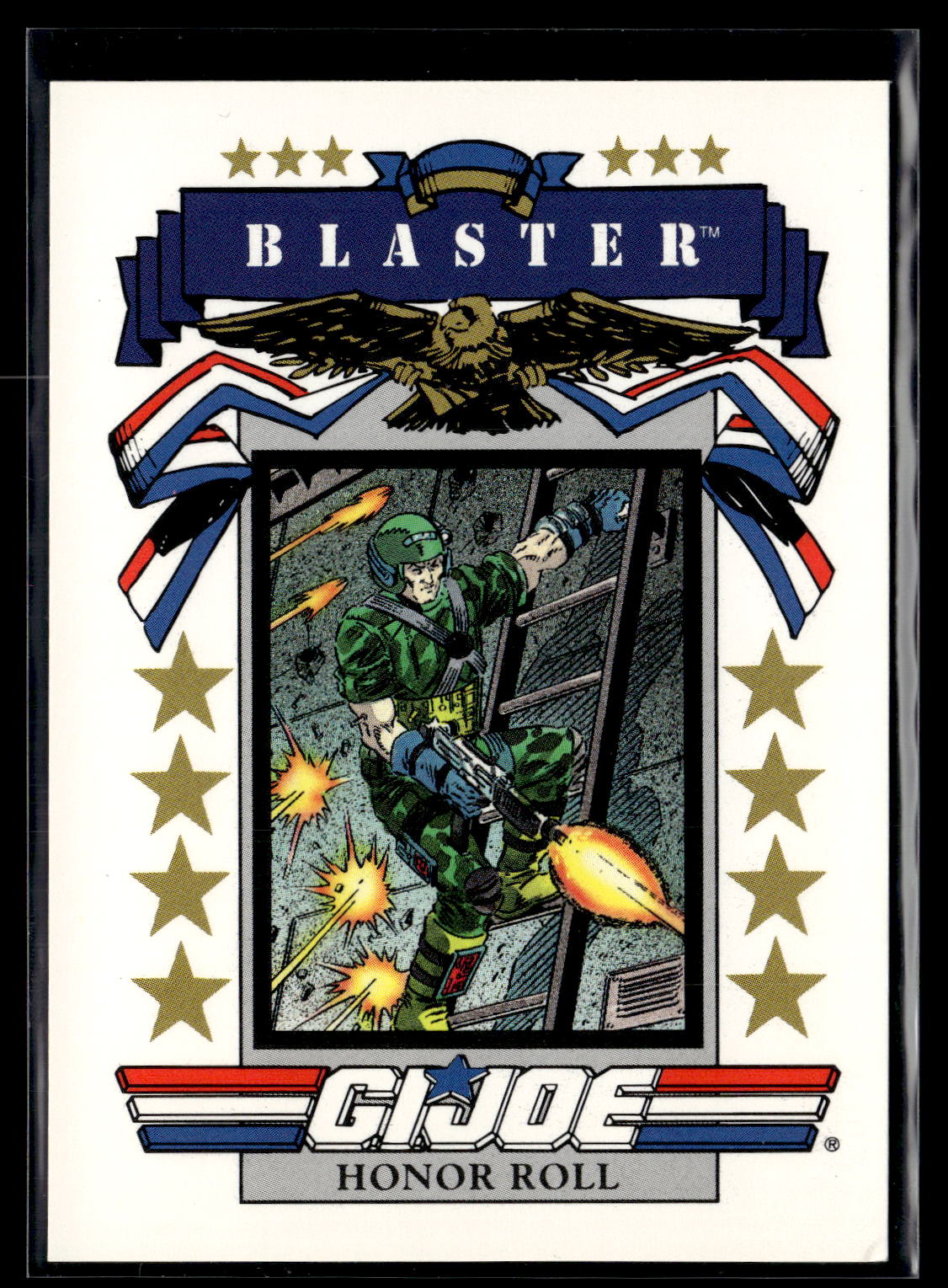 1991 Impel G.I. Joe #190 Blaster