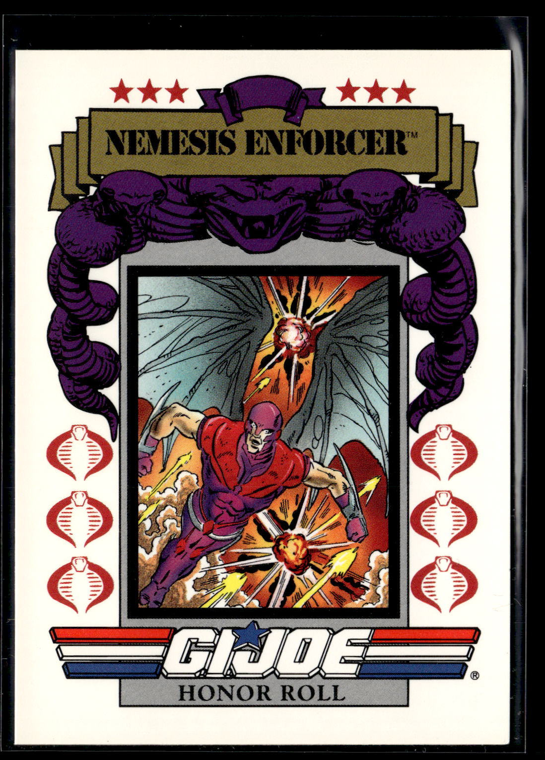 1991 Impel G.I. Joe #179 Nemesis Enforcer