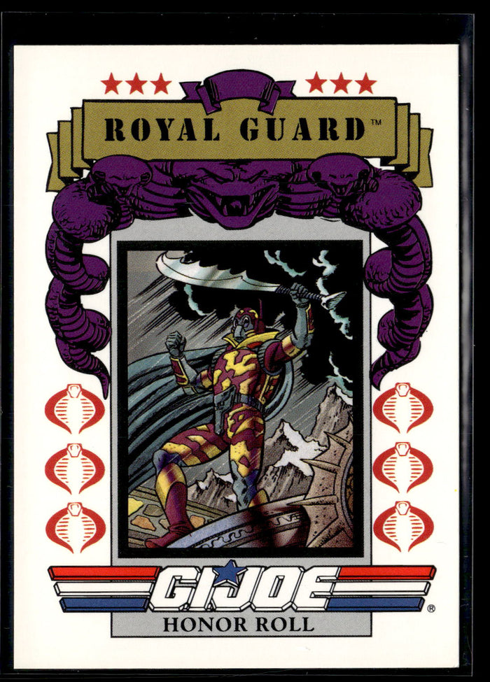 1991 Impel G.I. Joe #180 Royal Guard