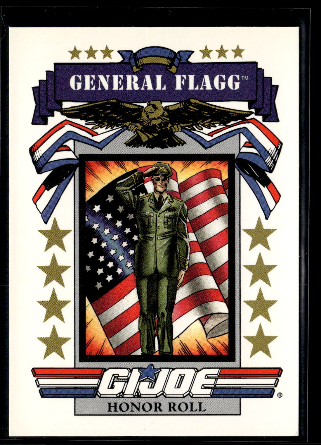 1991 Impel G.I. Joe #182 General Flagg