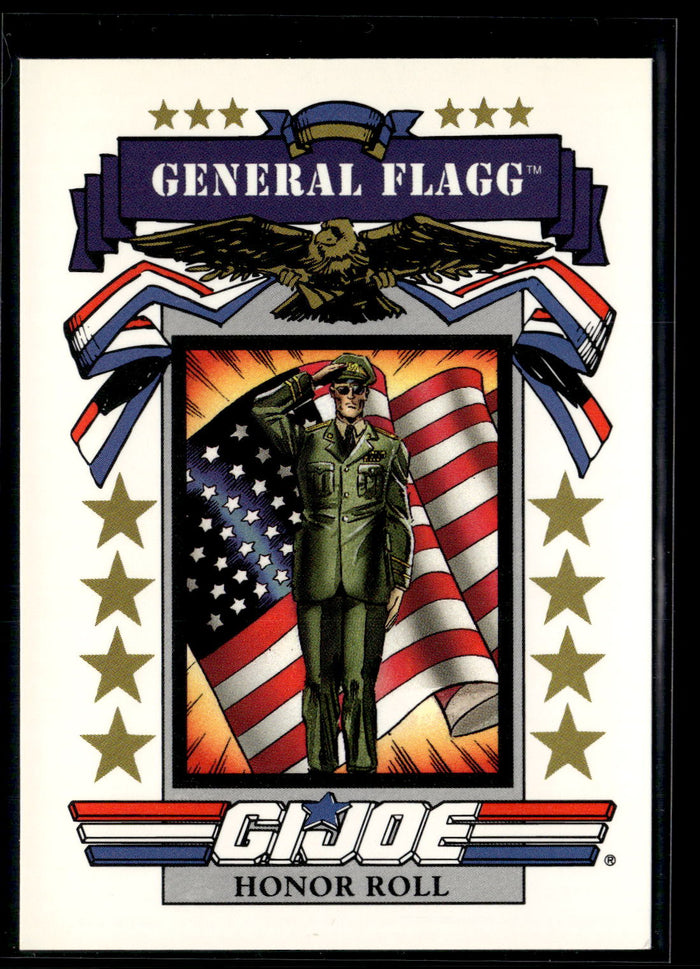 1991 Impel G.I. Joe #182 General Flagg