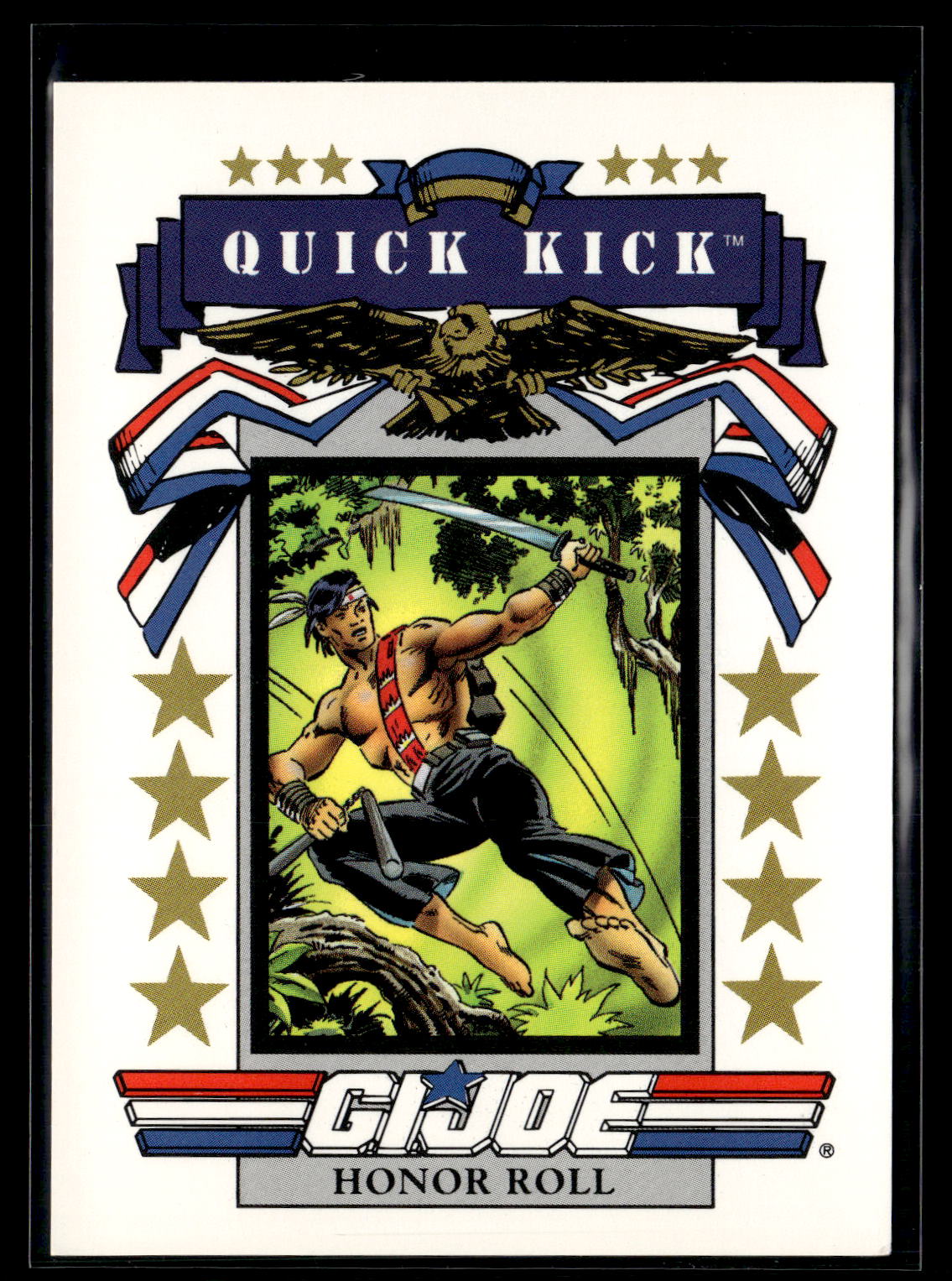 1991 Impel G.I. Joe #184 Quick Kick