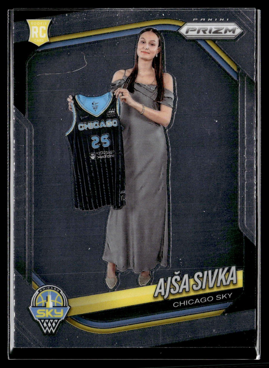 2025 Panini Prizm WNBA #85 Ajsa Sivka Rookie
