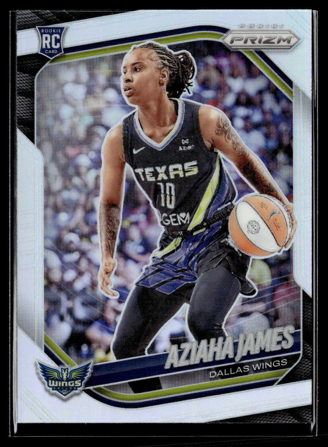 2025 Panini Prizm WNBA #83 Aziaha James Silver Prizms