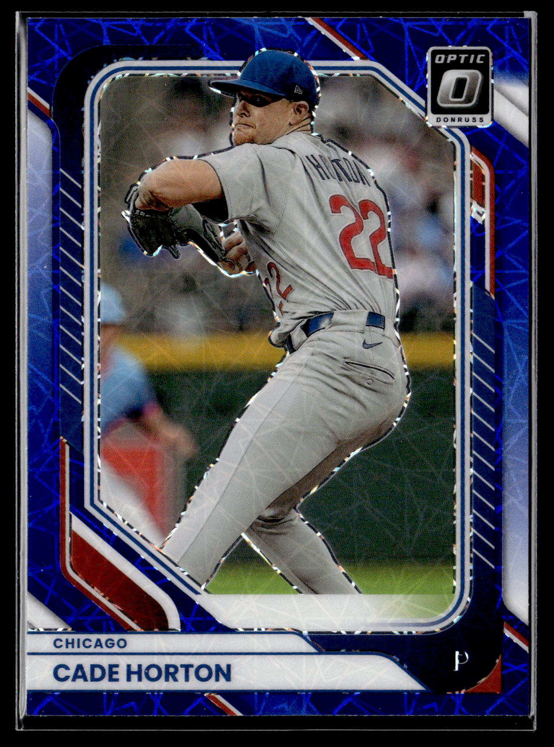 2026 Donruss #25 Cade Horton Optic Blue Velocity