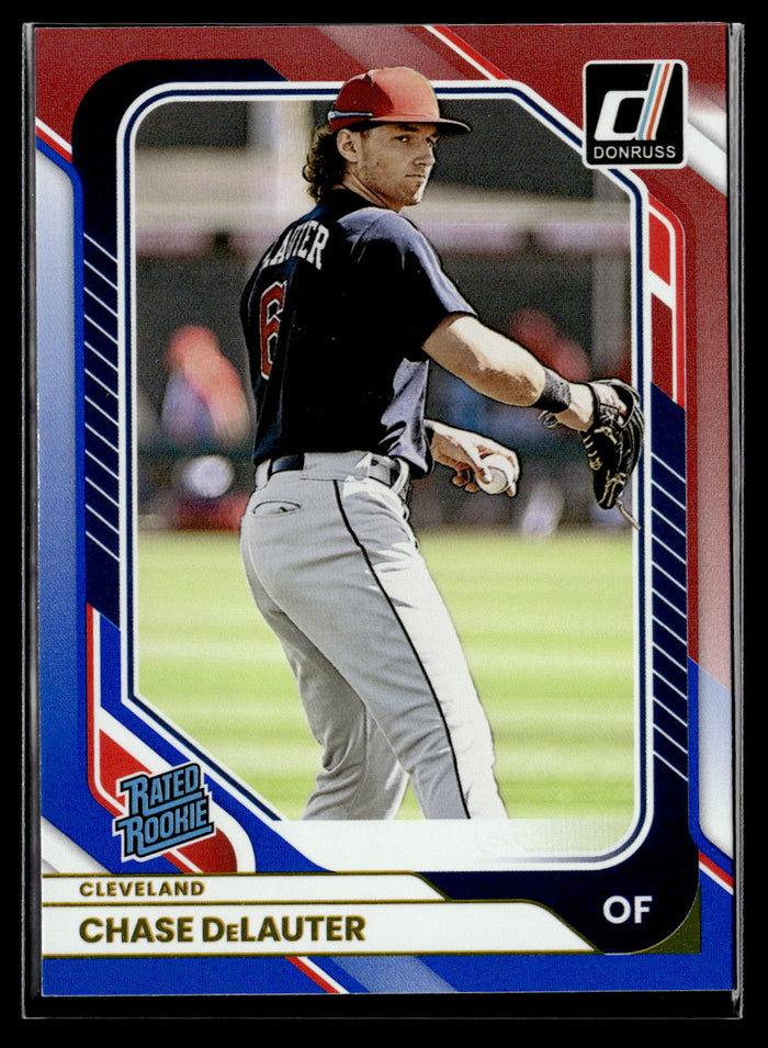 2026 Donruss #3 Chase DeLauter Red and Blue Rookie