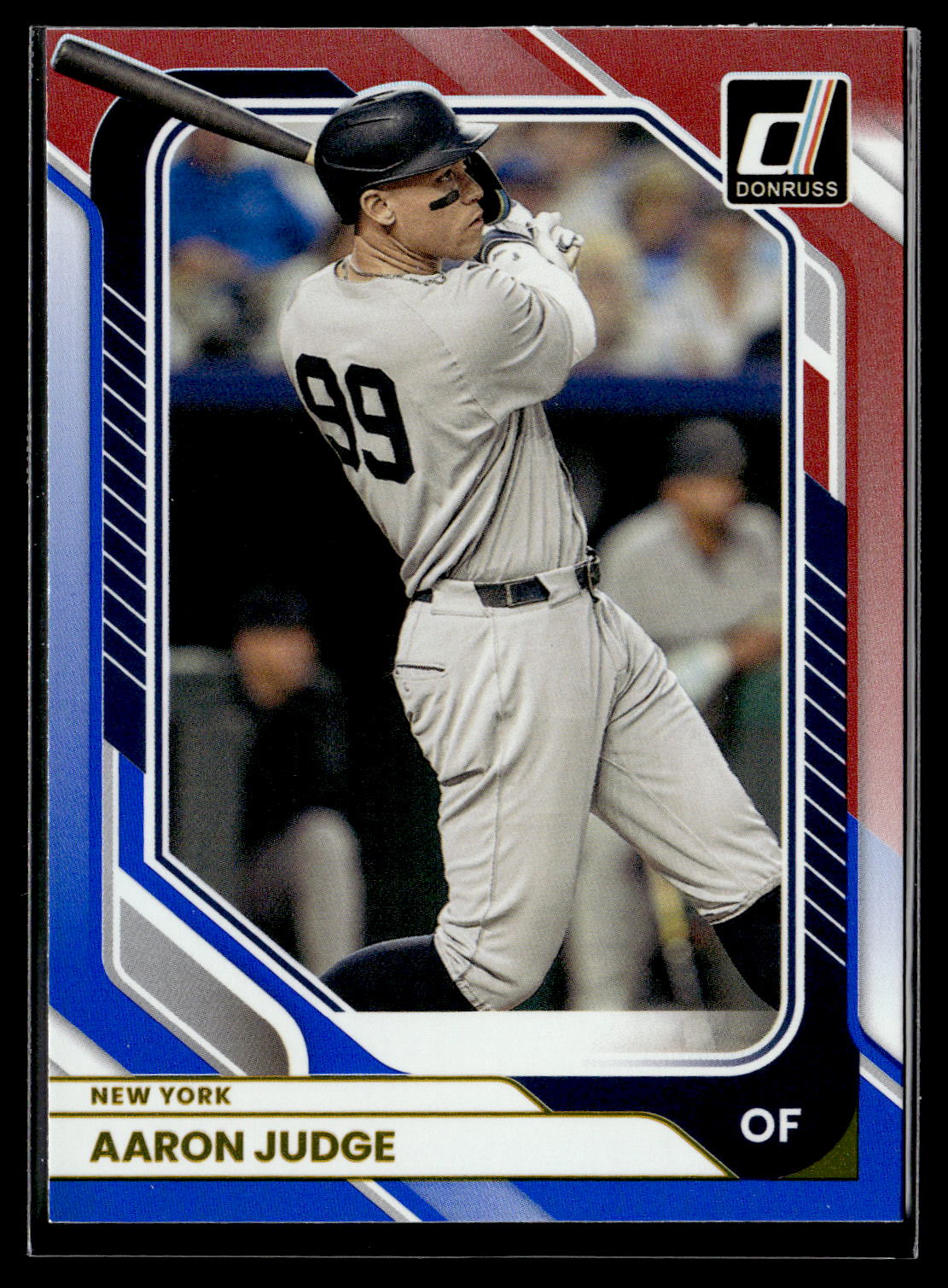 2026 Donruss #99 Aaron Judge Red and Blue