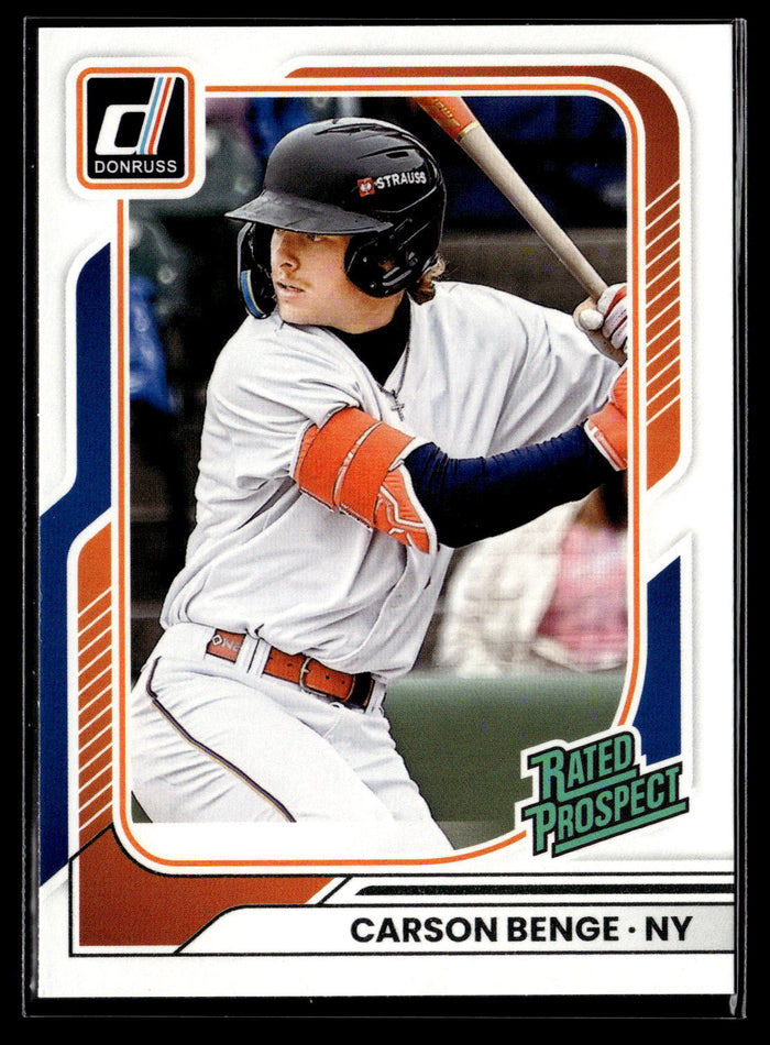 2026 Donruss #180 Carson Benge
