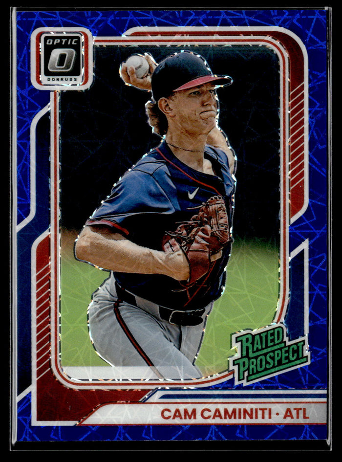 2026 Donruss #188 Cam Caminiti Optic Blue Velocity