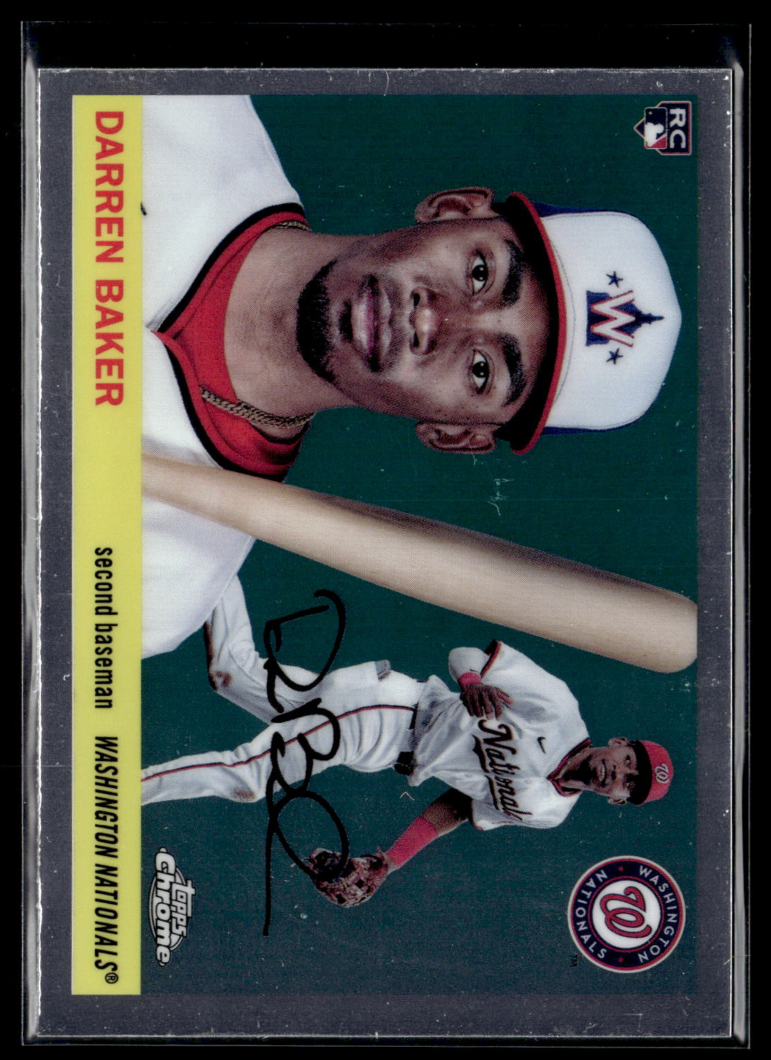2025 Topps Chrome Platinum #207 Darren Baker Rookie