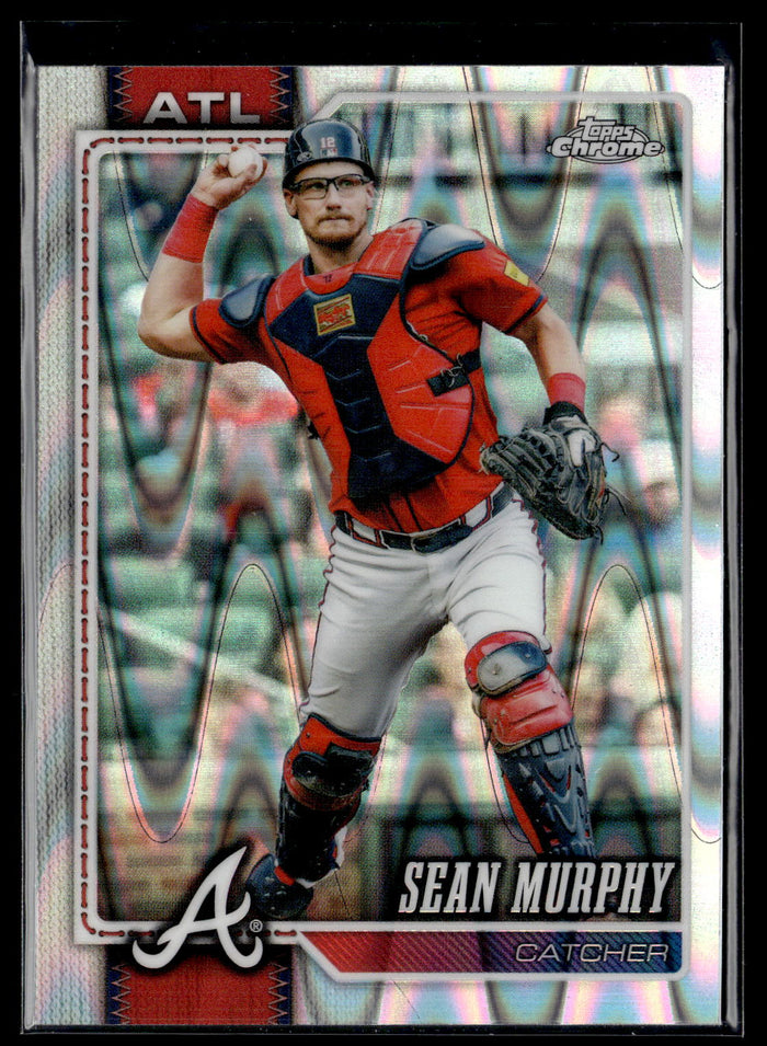 2026 Topps Chrome #212 Sean Murphy Raywave Refractors